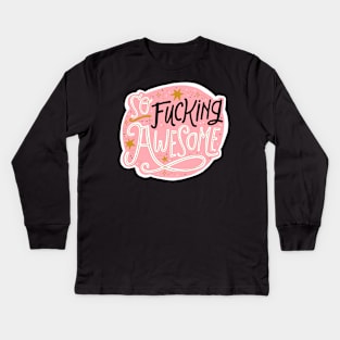 So Fucking Awesome Kids Long Sleeve T-Shirt